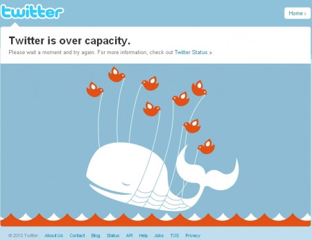 Twitter is Over Capacity